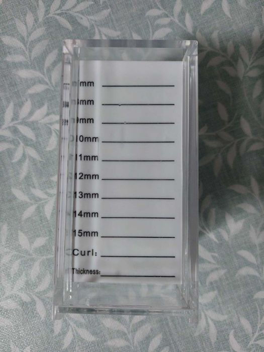 Materiais para extensões de pestanas