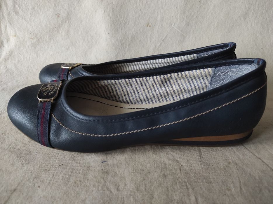 Baleriny damskie granatowe Tom Tailor nr 39