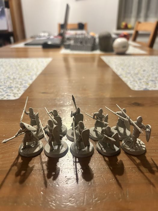 10x Norman Spearmen (Medbury) - SAGA/Historyczne