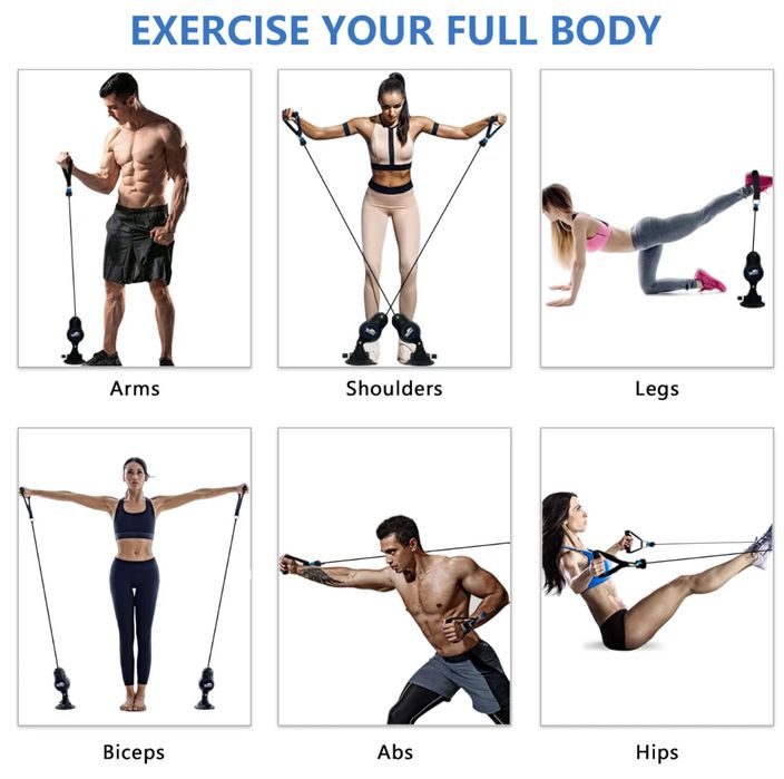 Sistema de Corda fitness/musculacao Tikoo - Apenas 40€