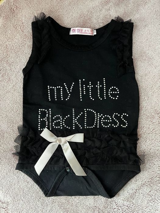 Eleganckie Body dla dziewczynki rozmiar 68-74cm