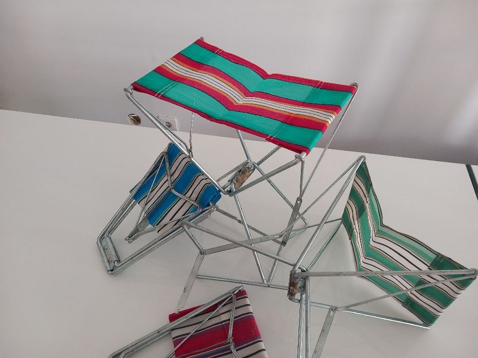 Bancos de campismo desmontáveis