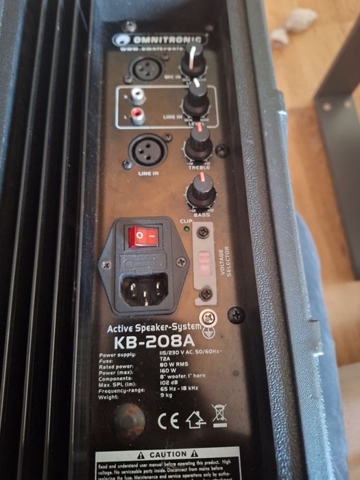 Sprzedam kolumienki omitronic KB 208A