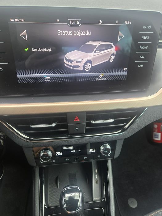Škoda Kamiq Skoda Kamiq 2021r Benzyna 150 KM Wirtual Kokpit Alu Navi