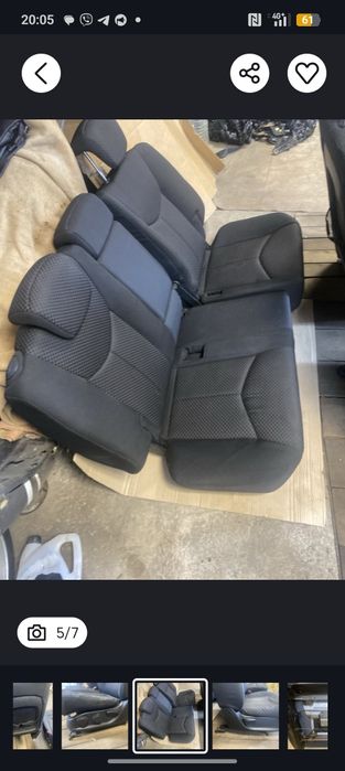 Комплект сидений  Санг Йонг