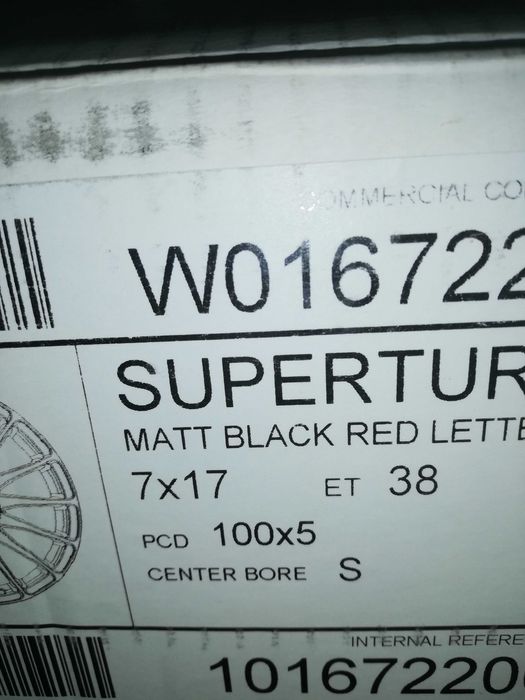 Felgi OZ SUPERTURISMO GT 17" 7J 5x100 ET38