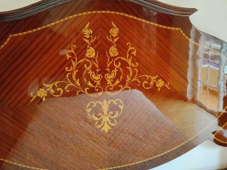 mobília completa de quarto luis xv