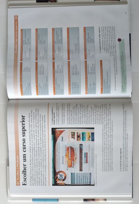 Escolher a Profissão / Viver a  Cidadania / Construir Saberes - 3 livros novos na caixa original - cada livro 10€ - 3 livros 20€
