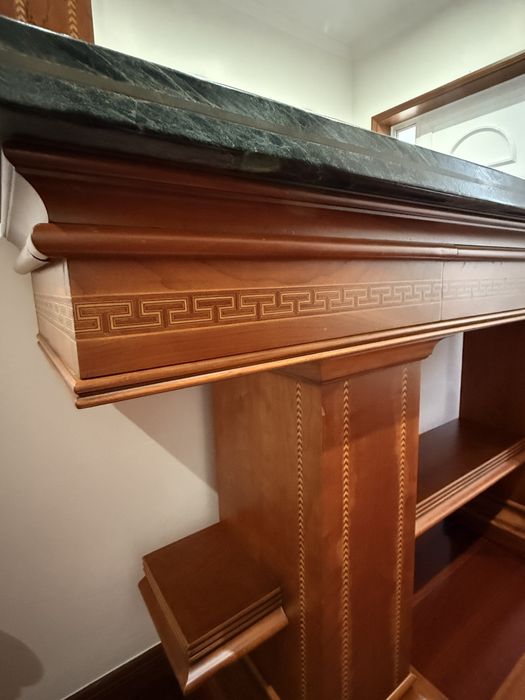 Movel de entrada com espelho