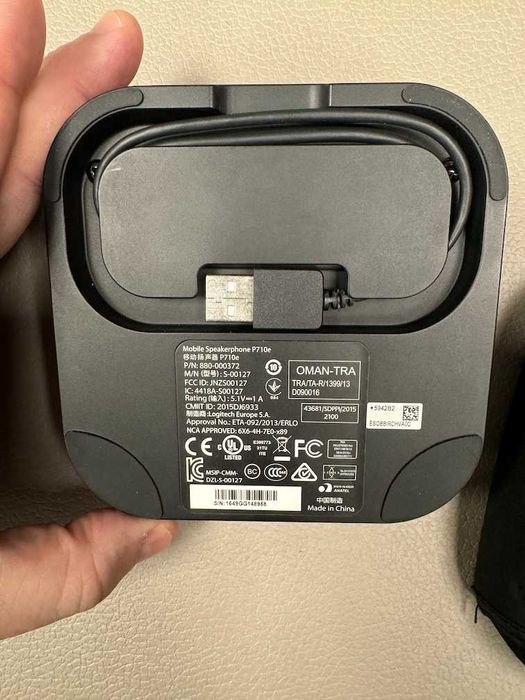 NOVO PREÇO - Auto falante Portátil - Logitech Mobile Speakerphone P710