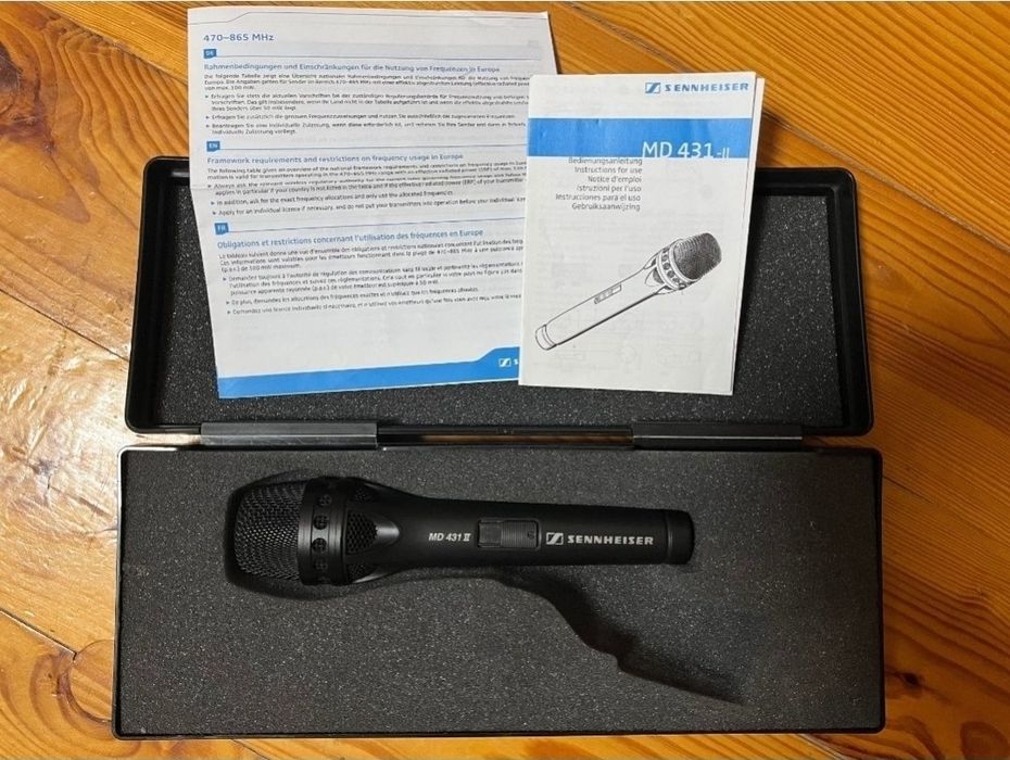 Вокальный микрофон Sennheiser MD 431-II