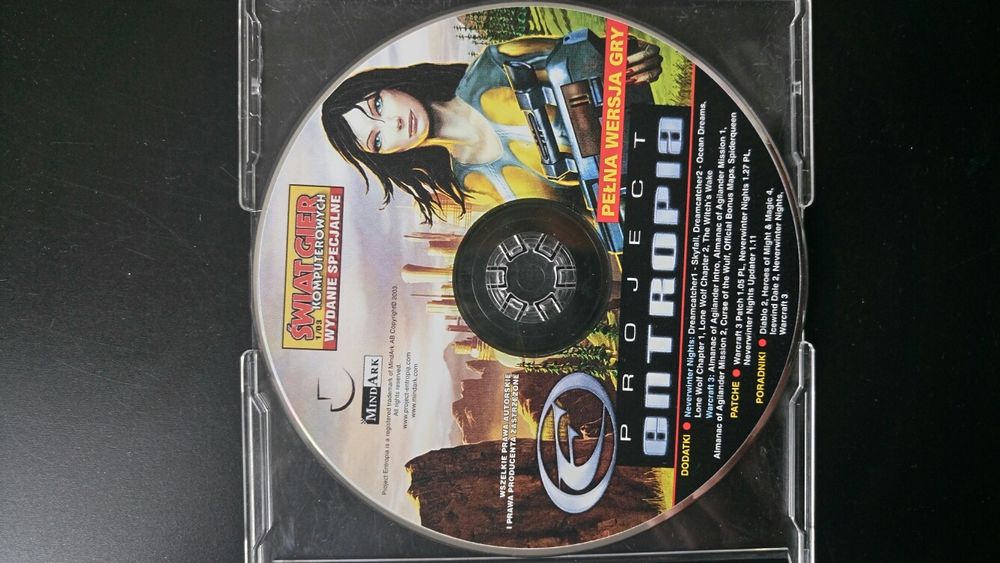 Project Entropia gra komputerowa PC oryginał PL