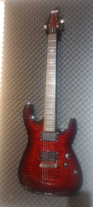 Guitarra Schecter Demon-6 Crimson Red Burst