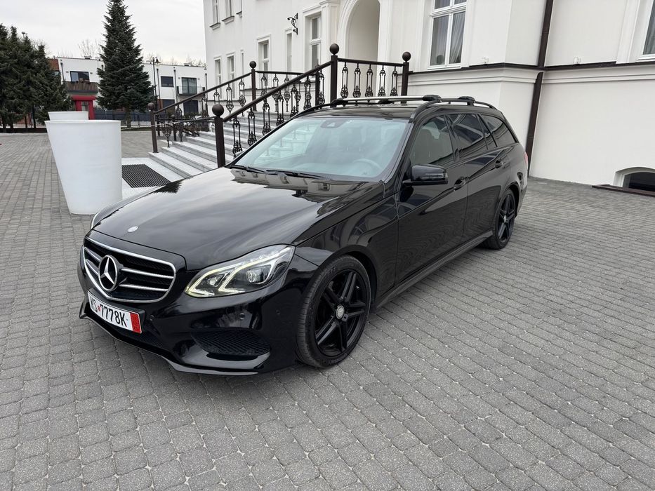Mercedes-Benz Klasa E Stan Perfekcyjny Full Opcja AMG PAKIET