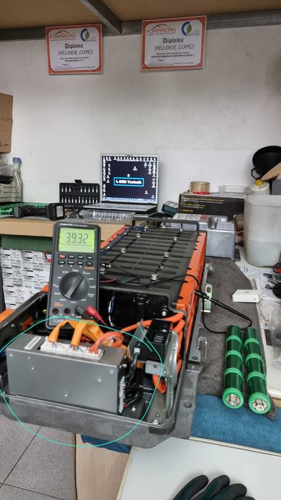 Reparação baterias híbridas PSA 508 DS5 3008 HYBRID4