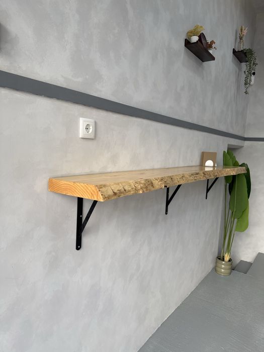 Bancada de madeira 1,20m