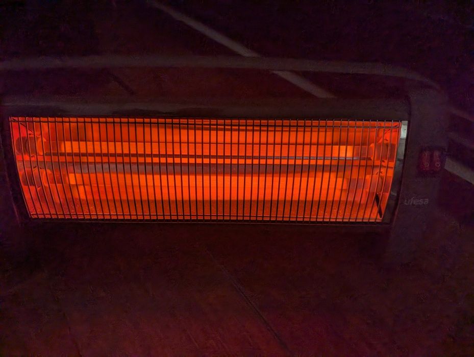 Aquecedor ufesa novo