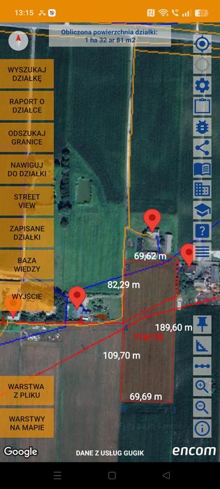 Ziemia rolna 2,5 ha.