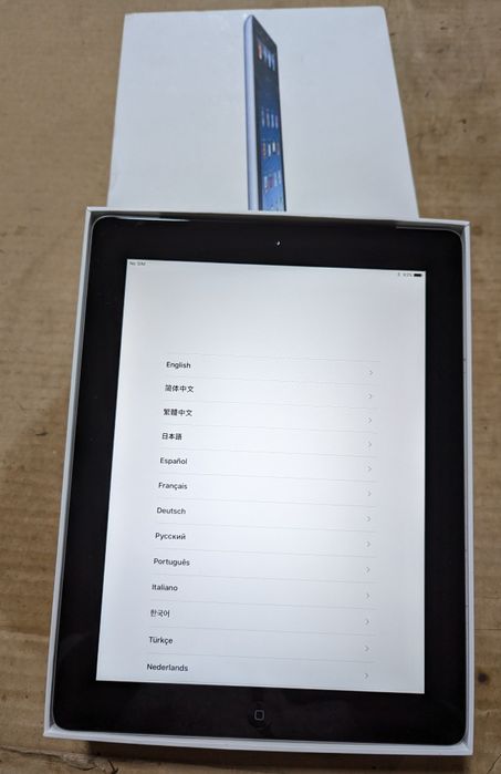 Apple iPad 64gb + 3g cellular na caixa