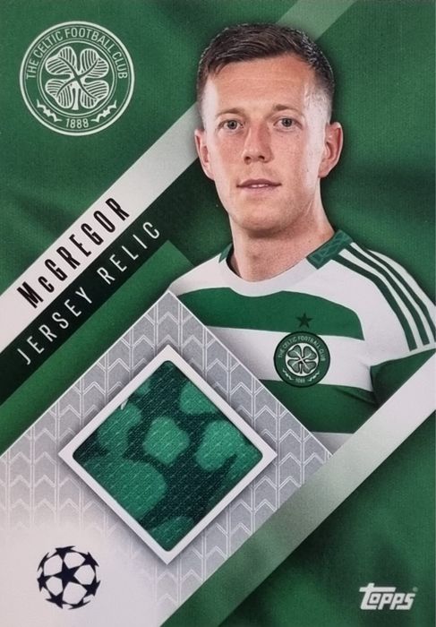 Match Attax 2024/2025 / JERSEY RELIC / JR-CMG / CALLUM McGREGOR 38