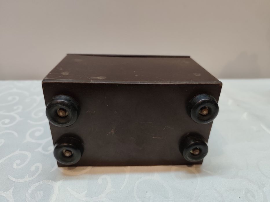Stara Przystawka Pomiarowa PRL - Samoróbka DIY - Tekstolit