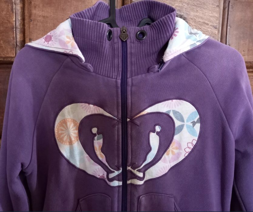 Casaco treino capuz, marca Ericeira Surf Shop Tamanho S