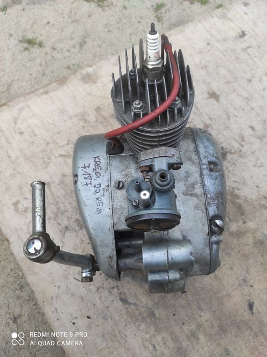 Silnik Romet Komar s38 jajko motorynka kompletny