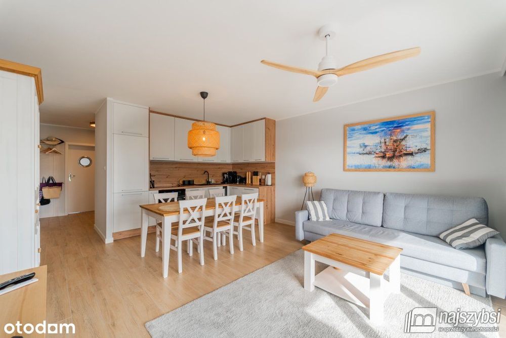 DZIWNÓW - Dwustronny apartament 60m2| Marina | 2 t