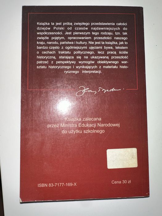 Historia Polski Jerzy Topolski