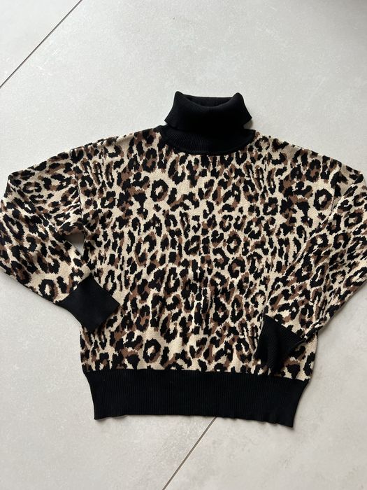 Swetr damski golf xs 34 panterka