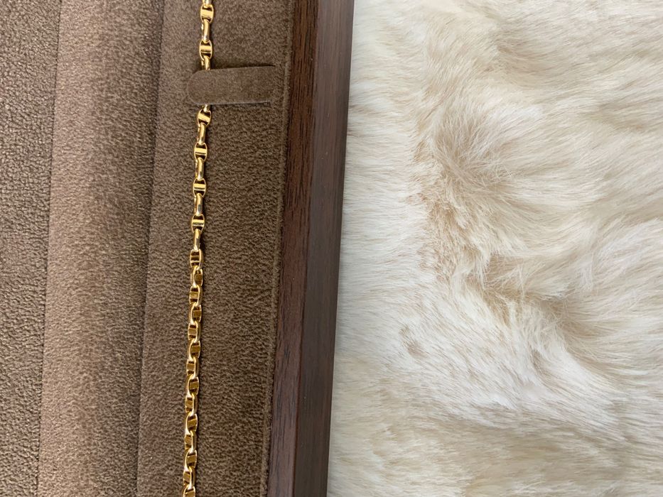 Złłota Bronzoletka 585, 19 cm, złoto prawdziwe, waga 2.81