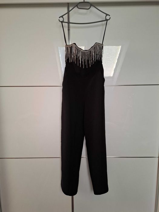 Kombinezon gorsetowy elegancki asos na sylwestra