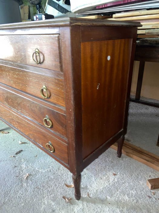 Cómoda 4 Gavetas antiga