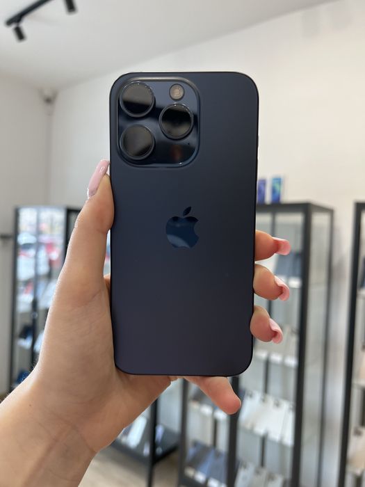 Telefon iPhone 15 PRO 128GB Niebieski Apple Gwarancja iTrade