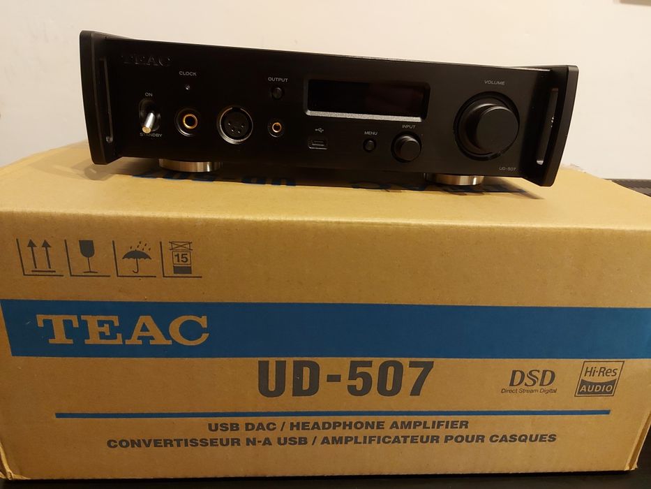 TEAC UD-507 wzmacniacz słuchawkowy/DAC/przedwzmacniacz