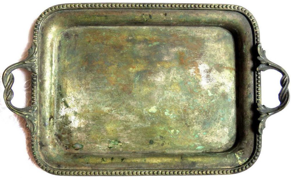 Поднос NORBLIN & Co GALW, WARSZAWA, Польша, антиквариат XIX века