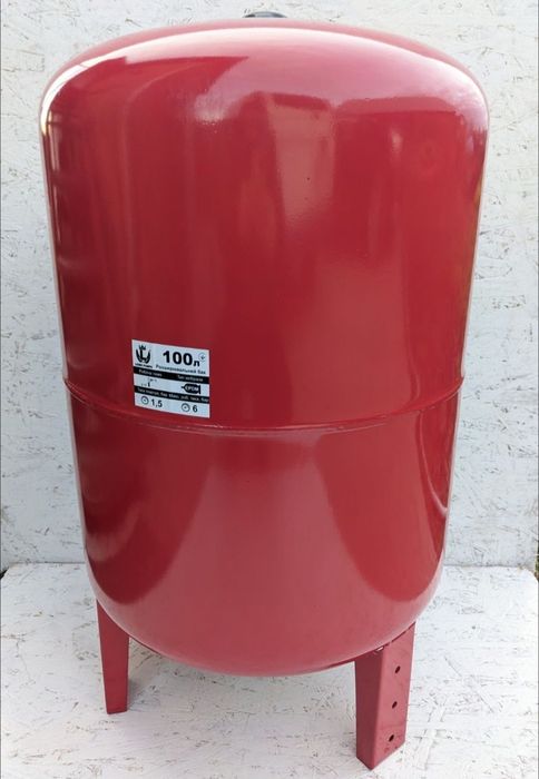 Бак гідроакумулятор 100 л ВЕРТИКАЛЬНИЙ