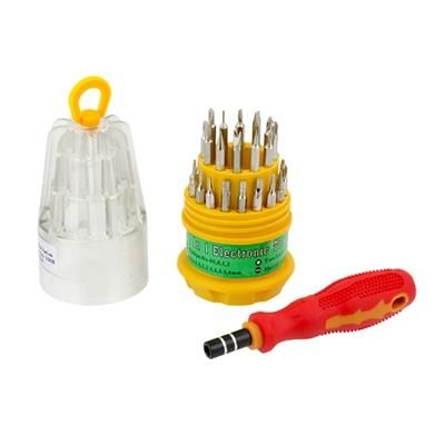 Wkrętak Torx zestaw 31 w 1 okrągły