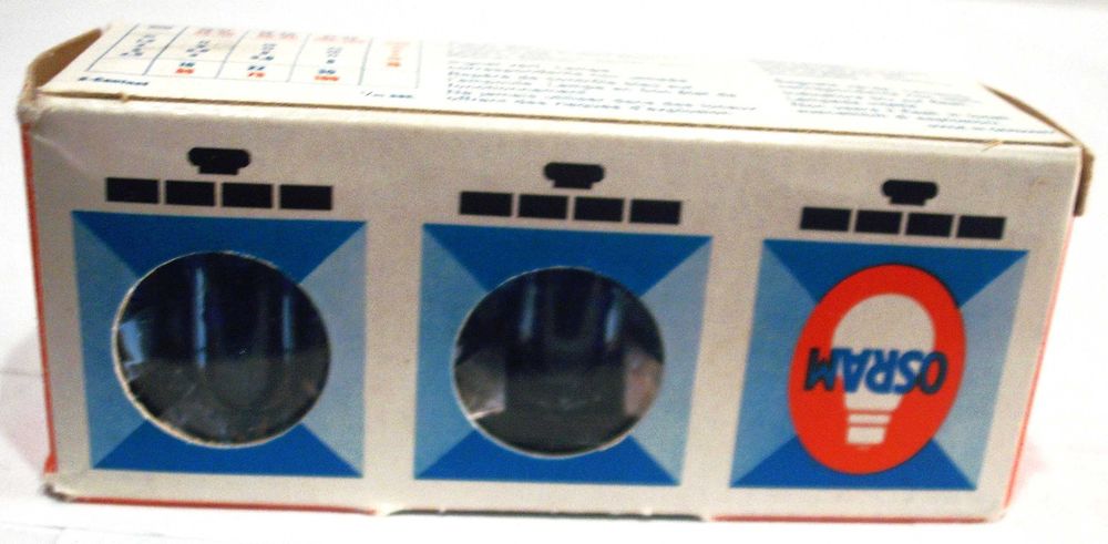 Osram - flash antigos para fotografia