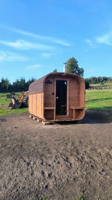 Sauna QUADRO 3,35m Przedsionek taras
