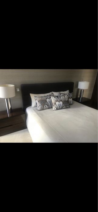 Conjunto Cama + Cabeceira + Colchão + Colcha + Edredon