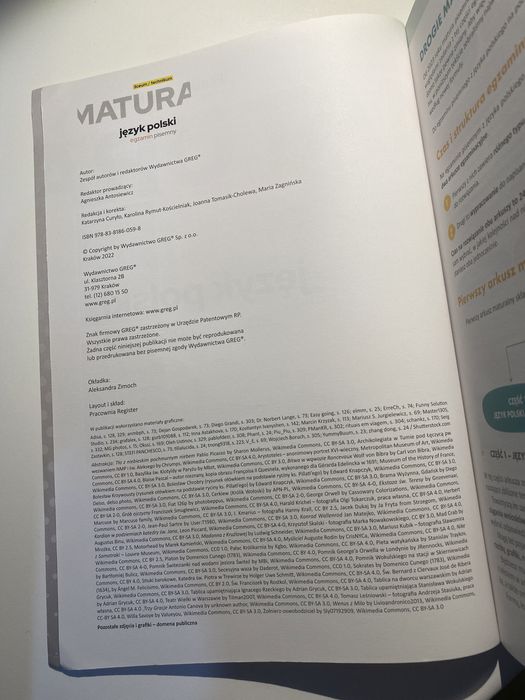 MATURA egzamin pisemny Greg