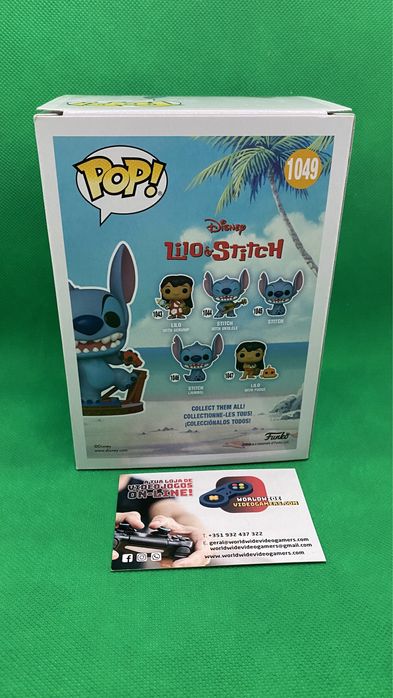 Funko pop monster stitch 1049 special edition
