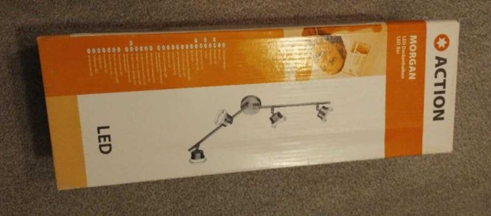 Lampa sufitowa reflektory 4x5w CHROM marka wofi -action