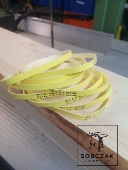 Pas płaski 8x340, pasek napędu grubościówki Scheppach