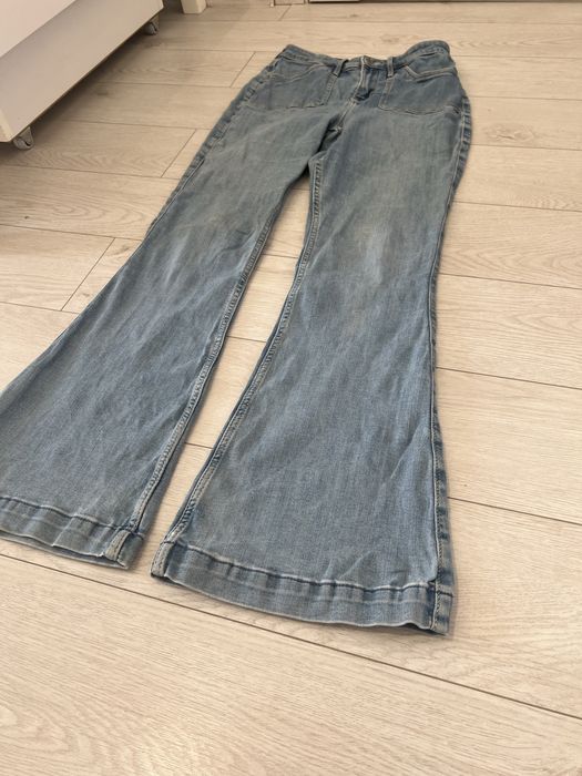 Джинси кльош, в новому стані