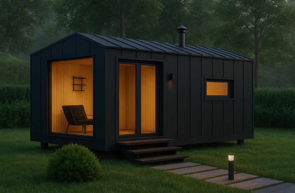 Будинок Барн Barn House модуль лазня гостьовий
