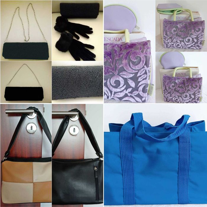 Bolsas/carteiras/malas de mão e tiracolo. Modelos diversas. Novas.