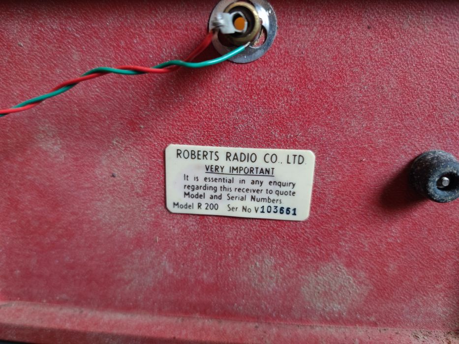 Radio zabytkowe Roberts