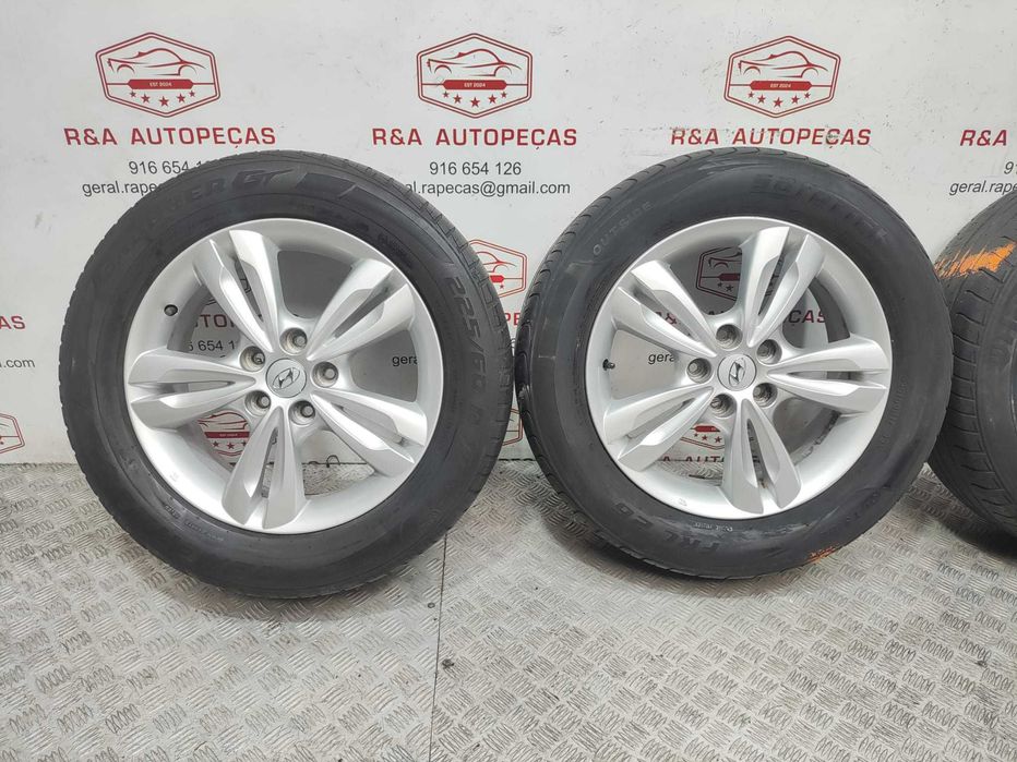 Conjunto Jantes R17 Hyundai IX35 2009  a 2016 Original